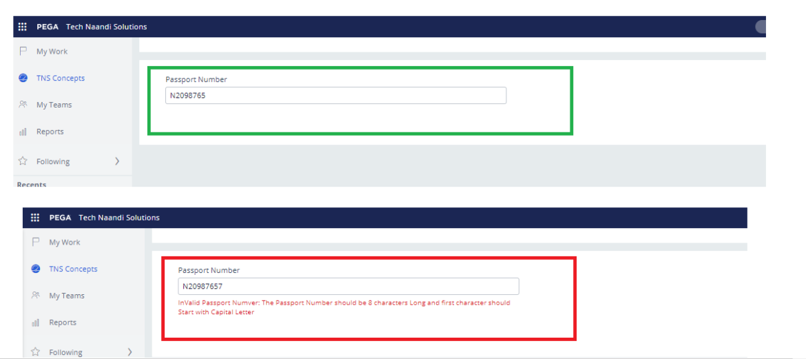 Passport Number Validation In Pega | Passport validation regex